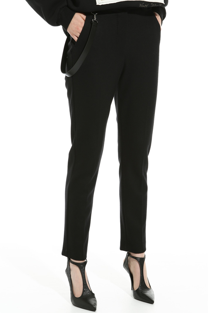 Pantalone in jersey di lana Fashion Market Pantalone in jersey di lana Fashion Market