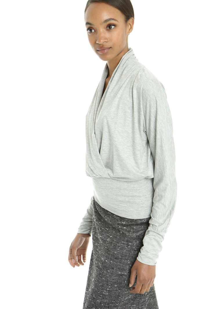 Top con scollo incrociato Fashion Market Top con scollo incrociato Fashion Market