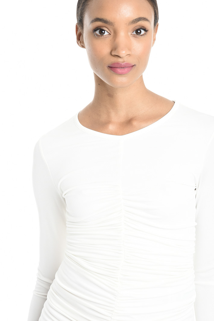 Top in jersey crepe Fashion Market Top in jersey crepe Fashion Market