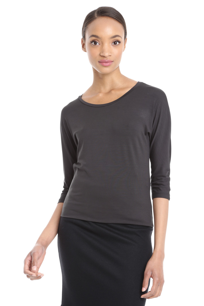 T-shirt in jersey di viscosa Fashion Market T-shirt in jersey di viscosa Fashion Market