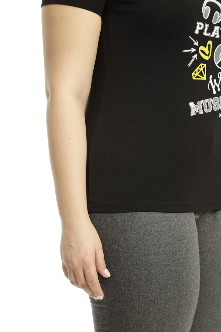 T-shirt in jersey di cotone Fashion Market T-shirt in jersey di cotone Fashion Market