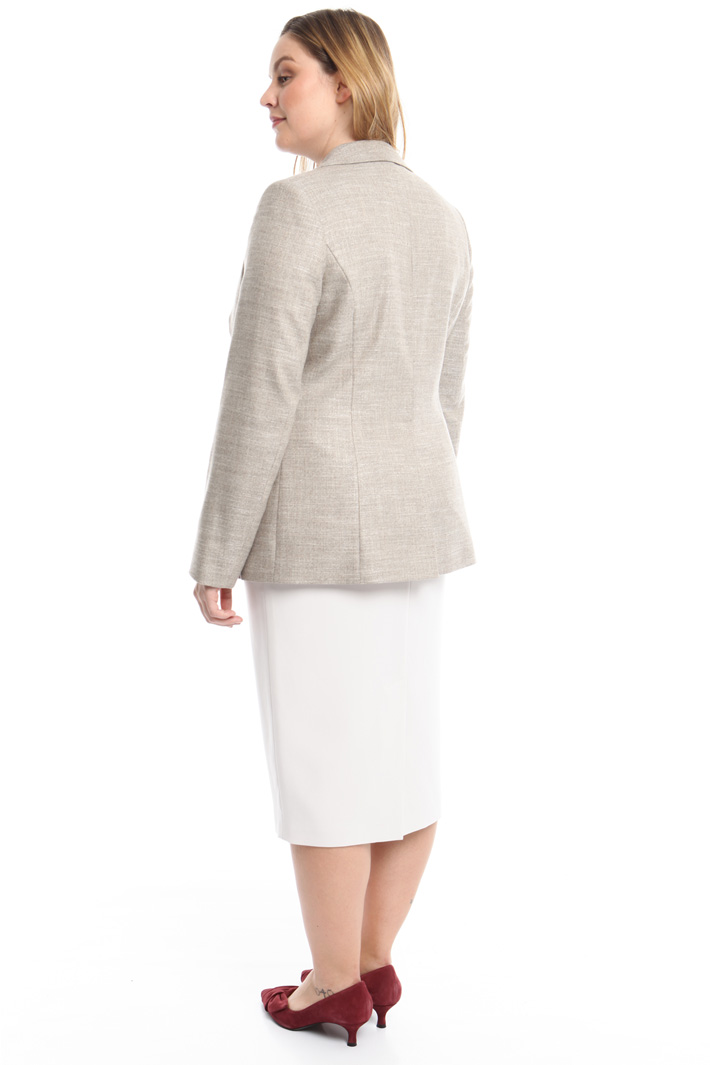 Blazer in tessuto fiammato Fashion Market Blazer in tessuto fiammato Fashion Market