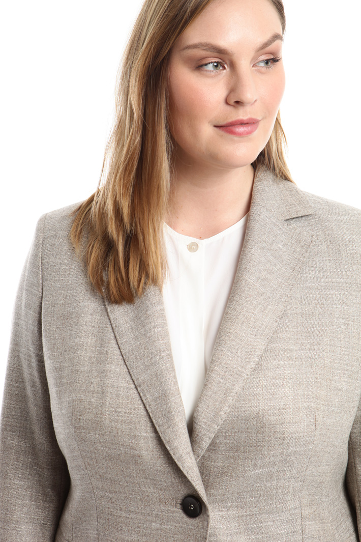 Blazer in tessuto fiammato Fashion Market Blazer in tessuto fiammato Fashion Market