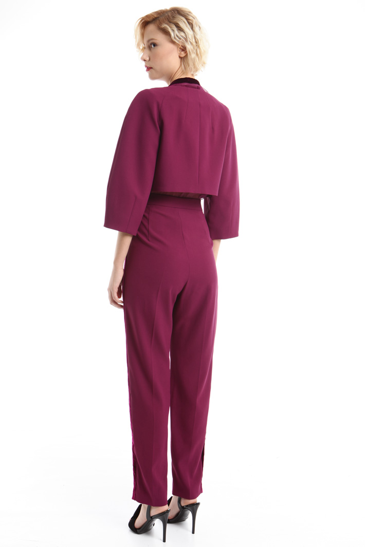 Giacca boxy in tessuto crepe Fashion Market Giacca boxy in tessuto crepe Fashion Market