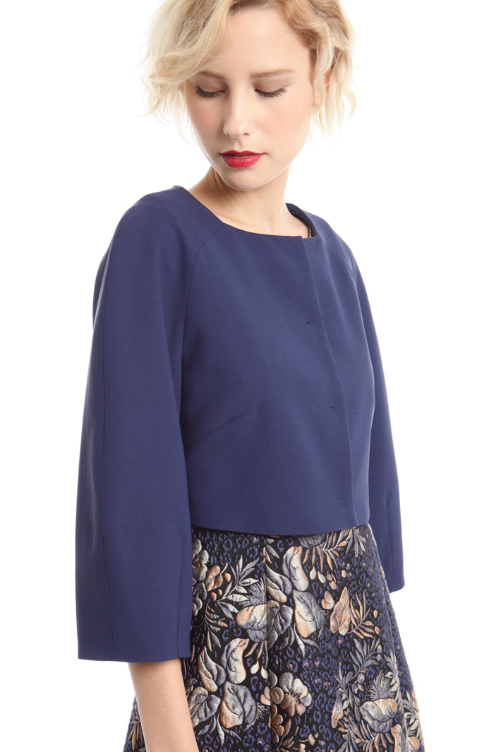 Giacca boxy in tessuto crepe Fashion Market Giacca boxy in tessuto crepe Fashion Market