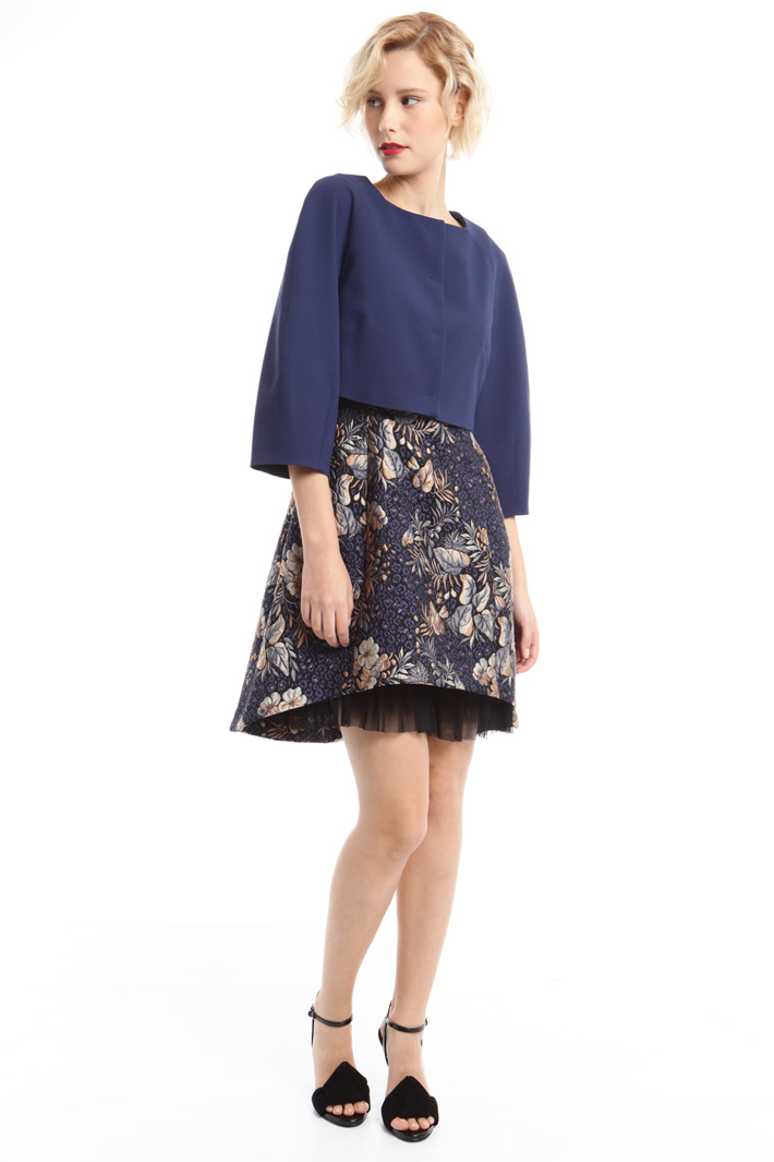 Giacca boxy in tessuto crepe Fashion Market Giacca boxy in tessuto crepe Fashion Market