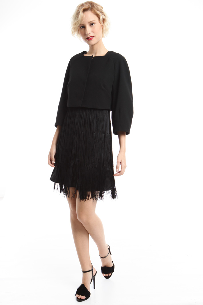 Giacca boxy in tessuto crepe Fashion Market Giacca boxy in tessuto crepe Fashion Market