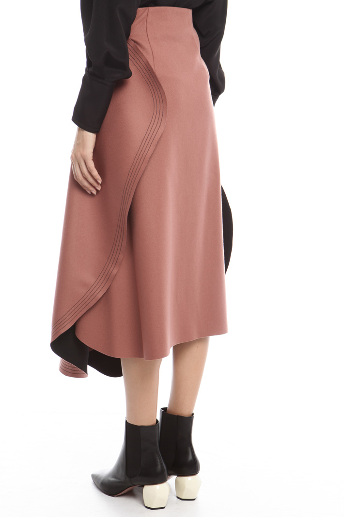 Gonna asimmetrica in panno Fashion Market Gonna asimmetrica in panno Fashion Market