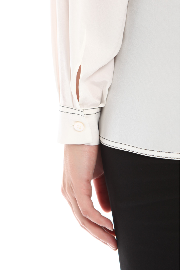 Camicia in seta con ruches Fashion Market Camicia in seta con ruches Fashion Market