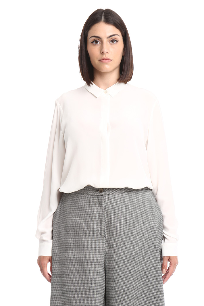 Camicia in seta con fusciacca Fashion Market Camicia in seta con fusciacca Fashion Market