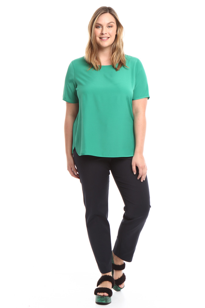 Blusa in crepe de chine Fashion Market Blusa in crepe de chine Fashion Market