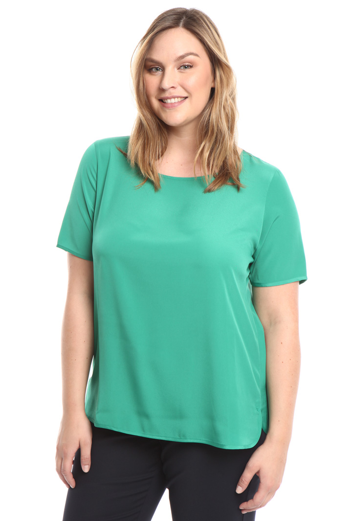 Blusa in crepe de chine Fashion Market Blusa in crepe de chine Fashion Market
