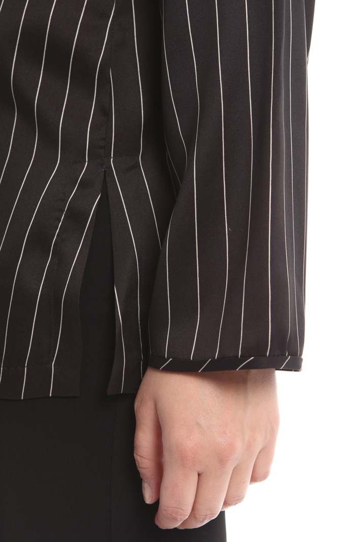 Casacca ampia in twill rigato Fashion Market Casacca ampia in twill rigato Fashion Market