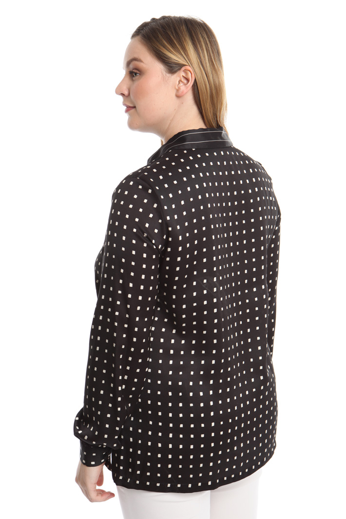 Camicia in twill stampato Fashion Market Camicia in twill stampato Fashion Market