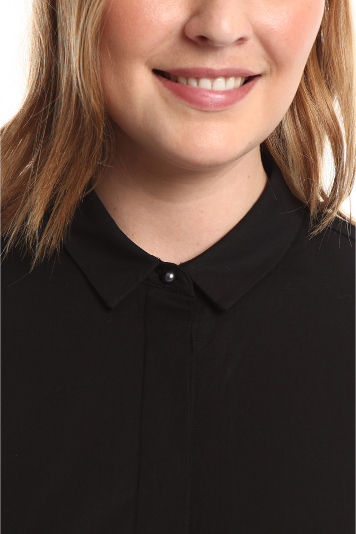 Camicia in popeline e jersey Fashion Market Camicia in popeline e jersey Fashion Market