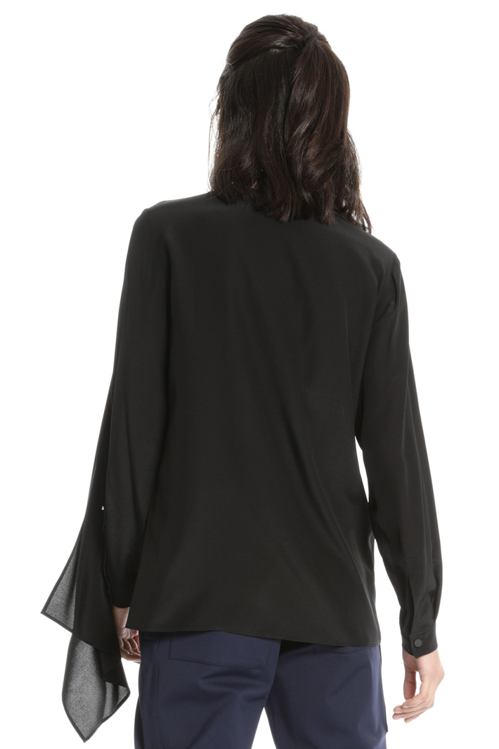 Blusa con pannello sovrapposto Fashion Market Blusa con pannello sovrapposto Fashion Market