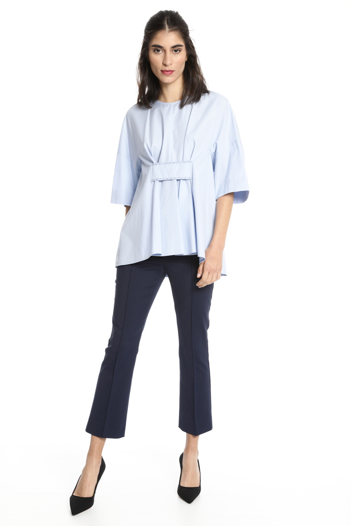 Blusa svasata con pieghe Fashion Market Blusa svasata con pieghe Fashion Market