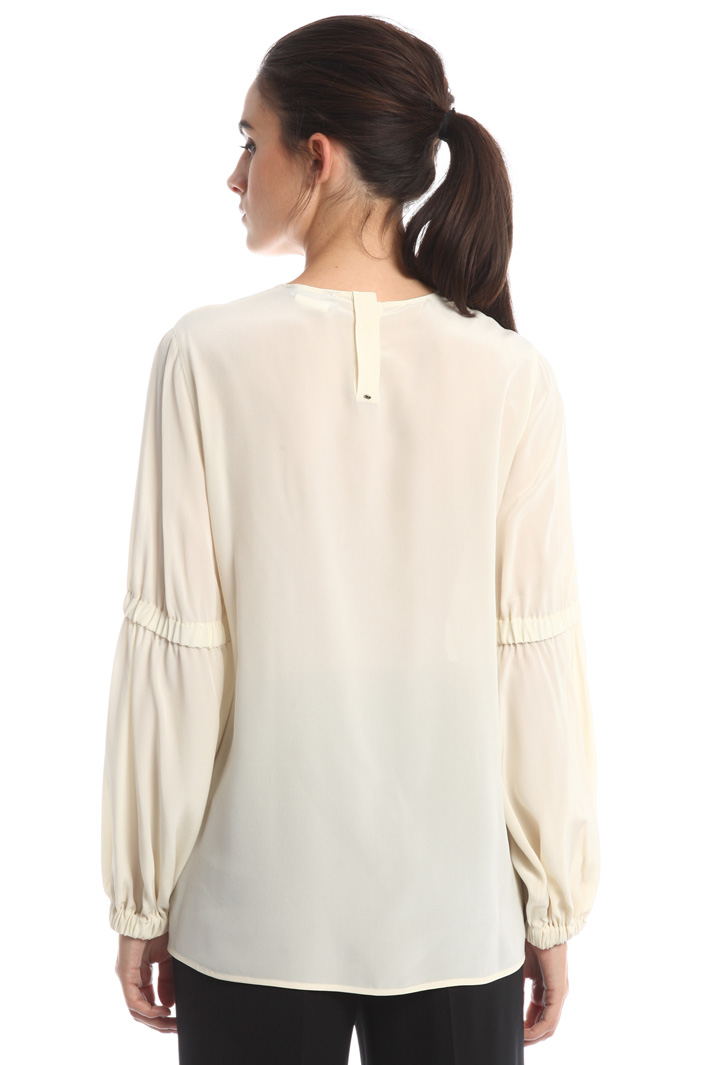 Blusa in crepe de chine Fashion Market Blusa in crepe de chine Fashion Market