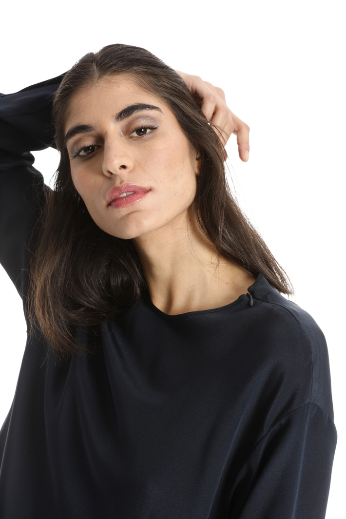 Blusa asimmetrica in seta Fashion Market Blusa asimmetrica in seta Fashion Market