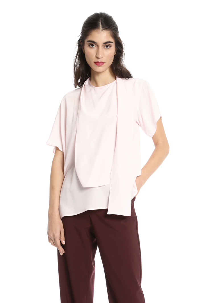 Casacca in crepe de chine Fashion Market Casacca in crepe de chine Fashion Market