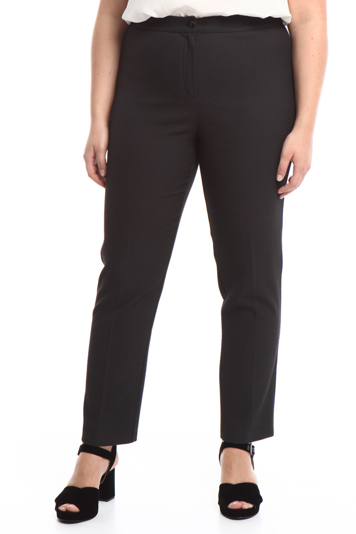 Pantalone in diagonale stretch Fashion Market Pantalone in diagonale stretch Fashion Market