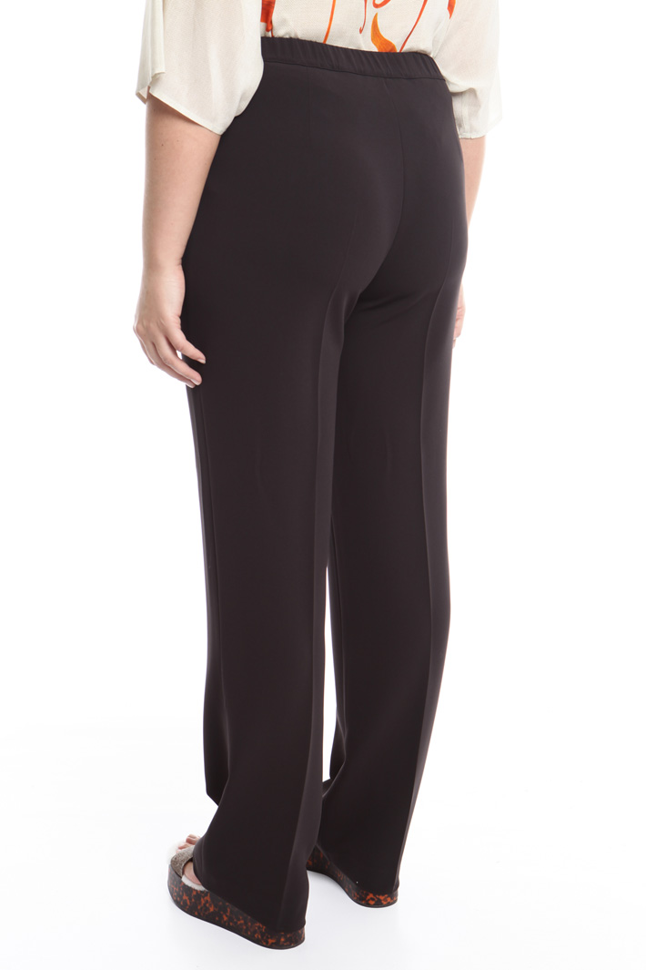 Pantalone lungo in triacetato Fashion Market Pantalone lungo in triacetato Fashion Market