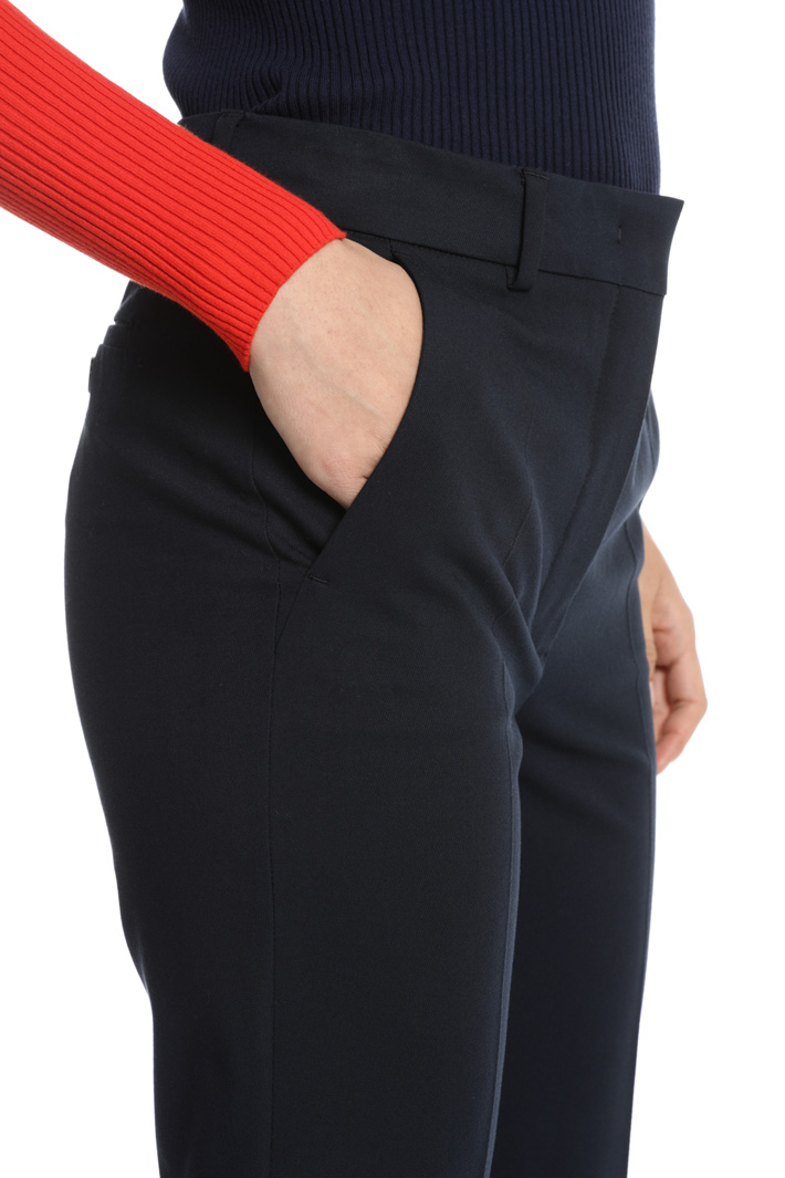 Pantalone in twill compatto Fashion Market Pantalone in twill compatto Fashion Market