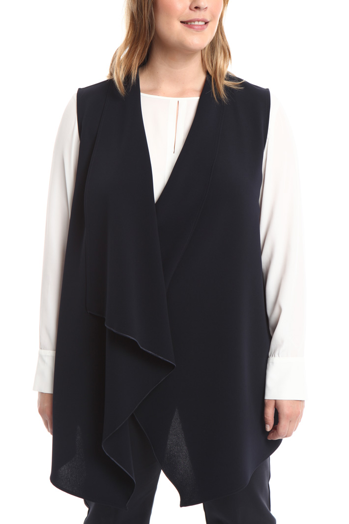 Gilet lungo in triacetato Fashion Market Gilet lungo in triacetato Fashion Market