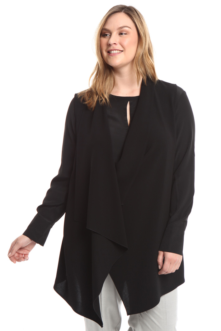 Gilet lungo in triacetato Fashion Market Gilet lungo in triacetato Fashion Market