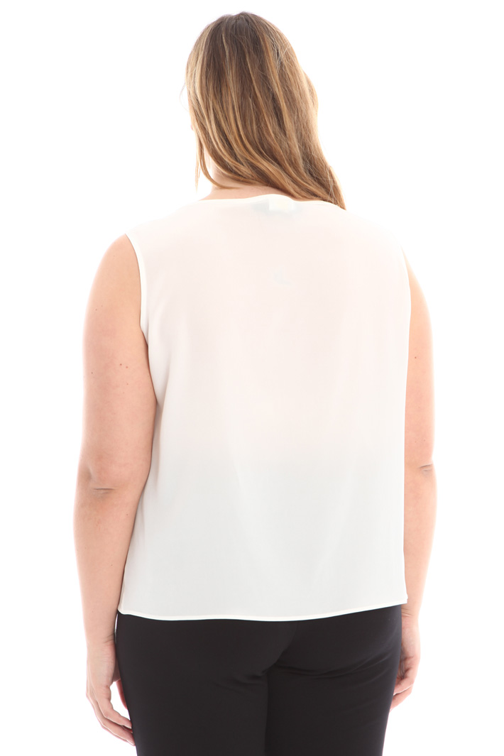 Top in seta con pieghe Fashion Market Top in seta con pieghe Fashion Market