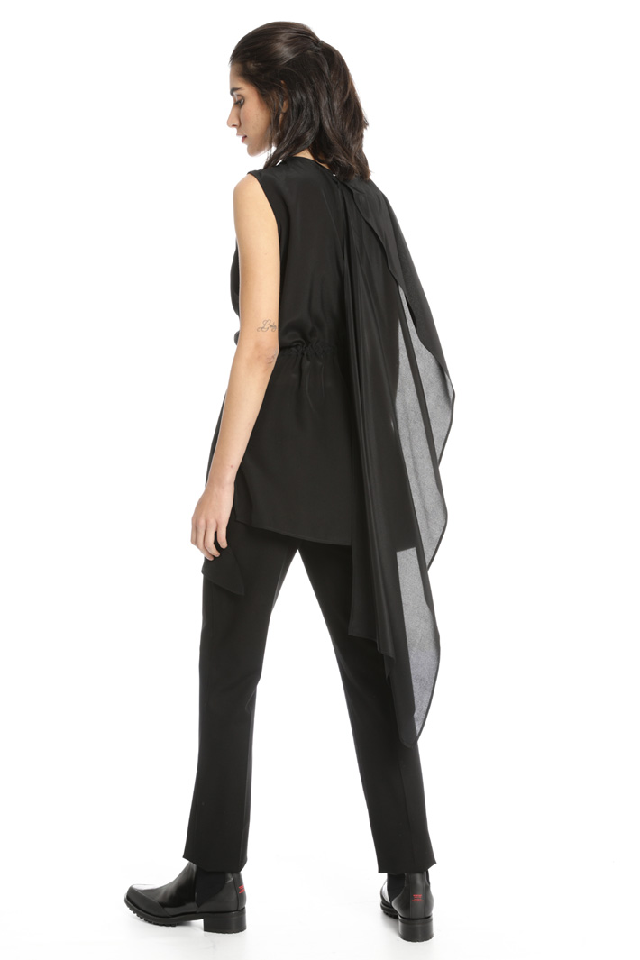 Top asimmetrico in seta Fashion Market Top asimmetrico in seta Fashion Market