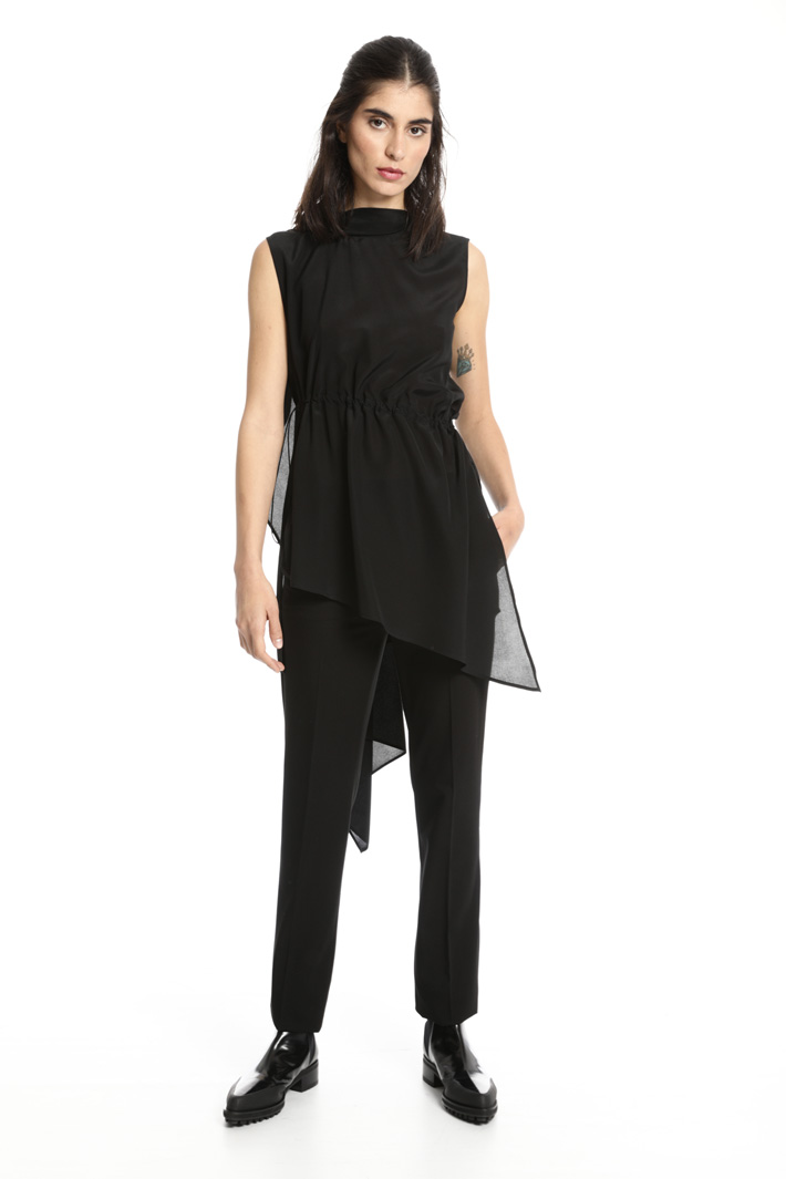 Top asimmetrico in seta Fashion Market Top asimmetrico in seta Fashion Market