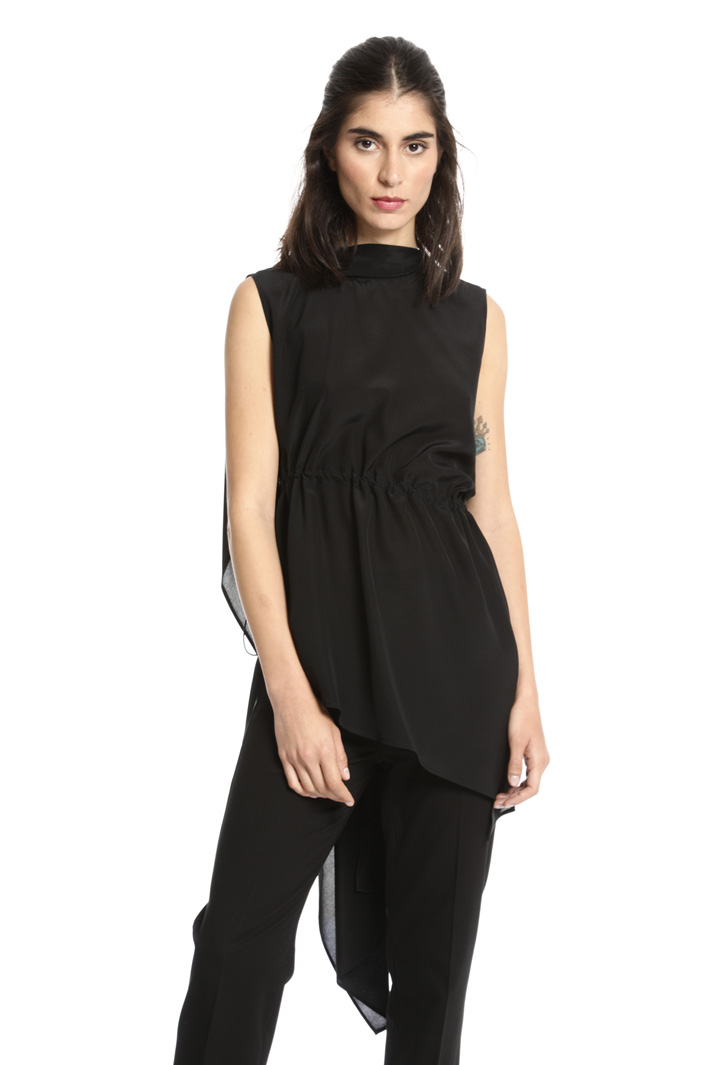 Top asimmetrico in seta Fashion Market Top asimmetrico in seta Fashion Market