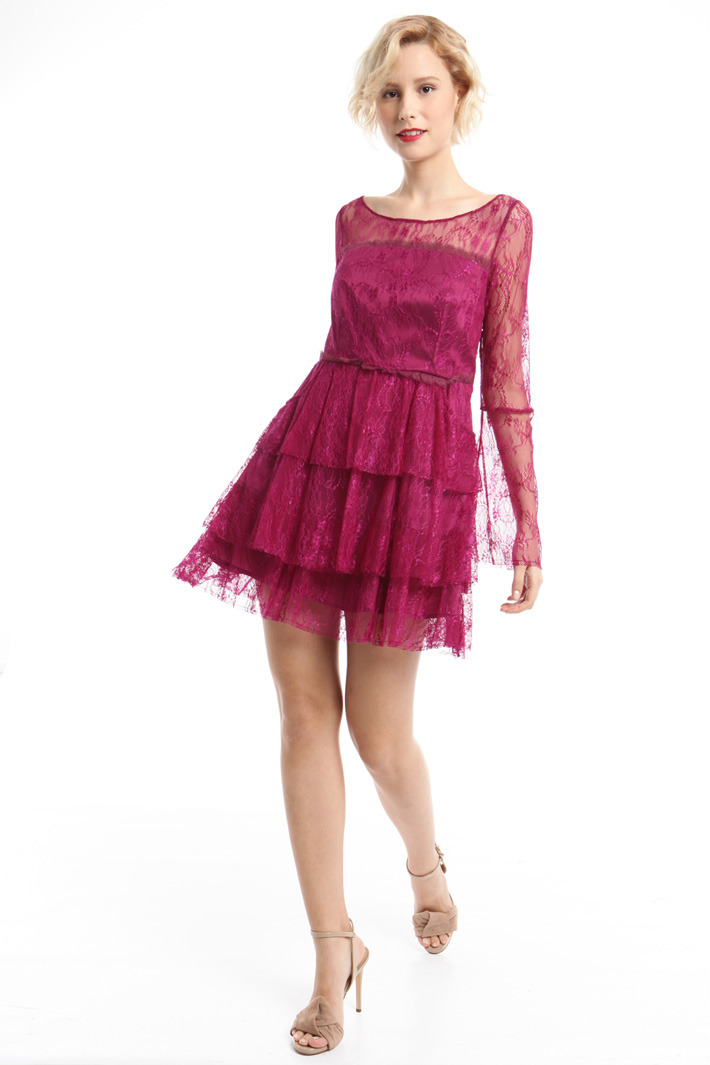 Abito a balze in pizzo Fashion Market Abito a balze in pizzo Fashion Market