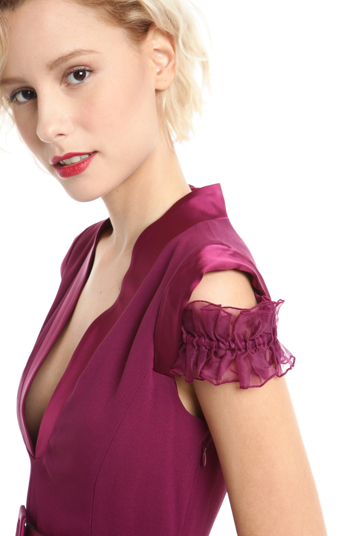 Abito fluido in crepe Fashion Market Abito fluido in crepe Fashion Market