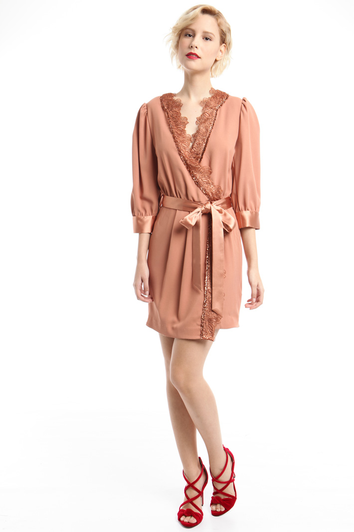 Abito con pizzo lurex Fashion Market Abito con pizzo lurex Fashion Market
