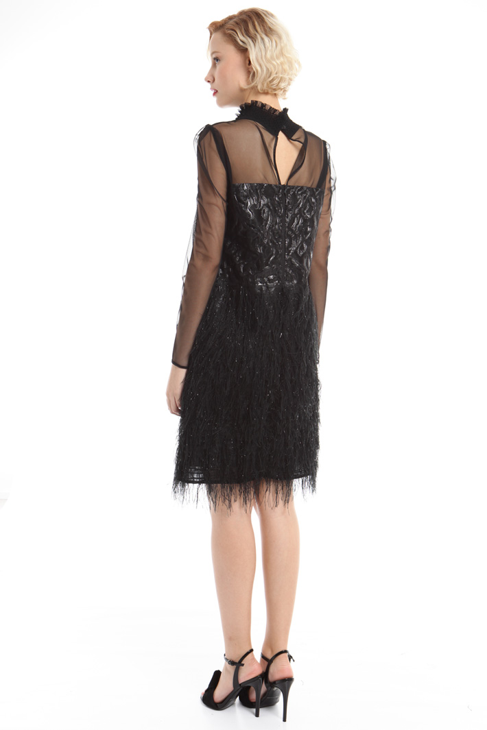 Abito in organza jacquard Fashion Market Abito in organza jacquard Fashion Market
