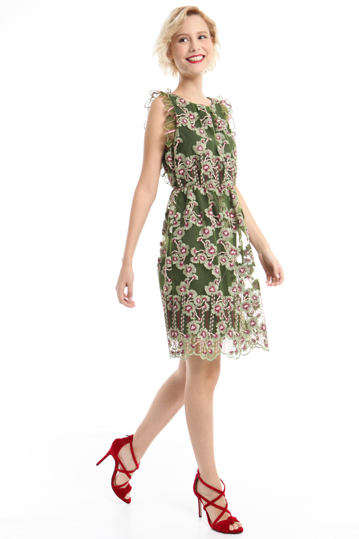 Abito in tulle ricamato Fashion Market Abito in tulle ricamato Fashion Market