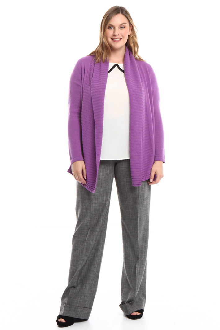 Cardigan con collo a coste Fashion Market Cardigan con collo a coste Fashion Market