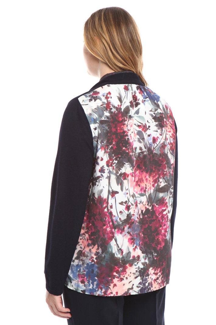 Cardigan in maglia e crepe Fashion Market Cardigan in maglia e crepe Fashion Market