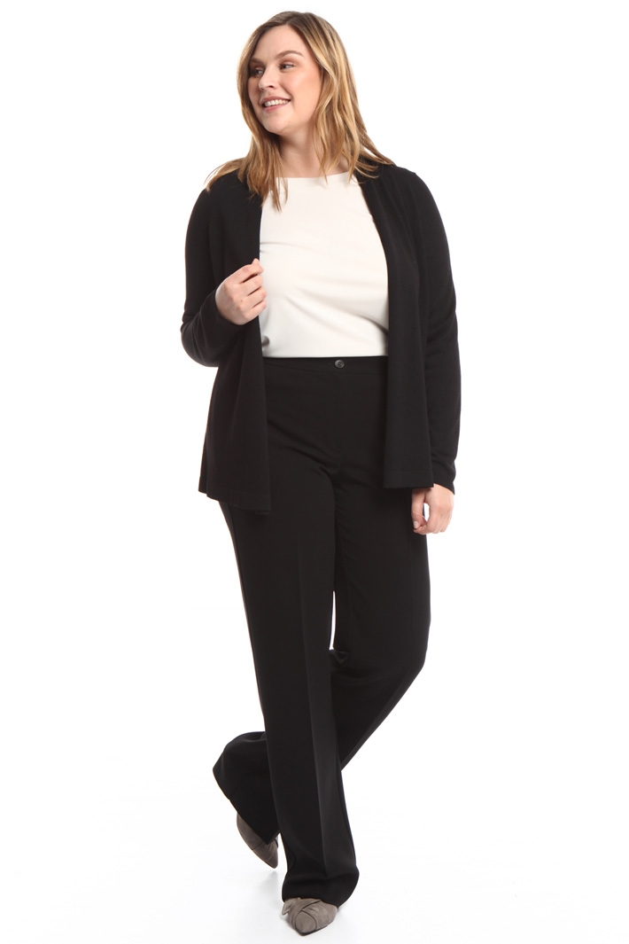 Cardigan in maglia e crepe Fashion Market Cardigan in maglia e crepe Fashion Market