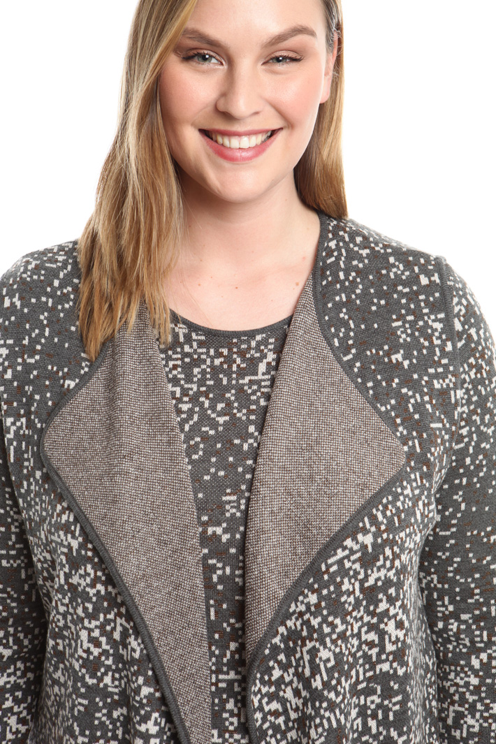 Gilet jacquard in misto lana Fashion Market Gilet jacquard in misto lana Fashion Market