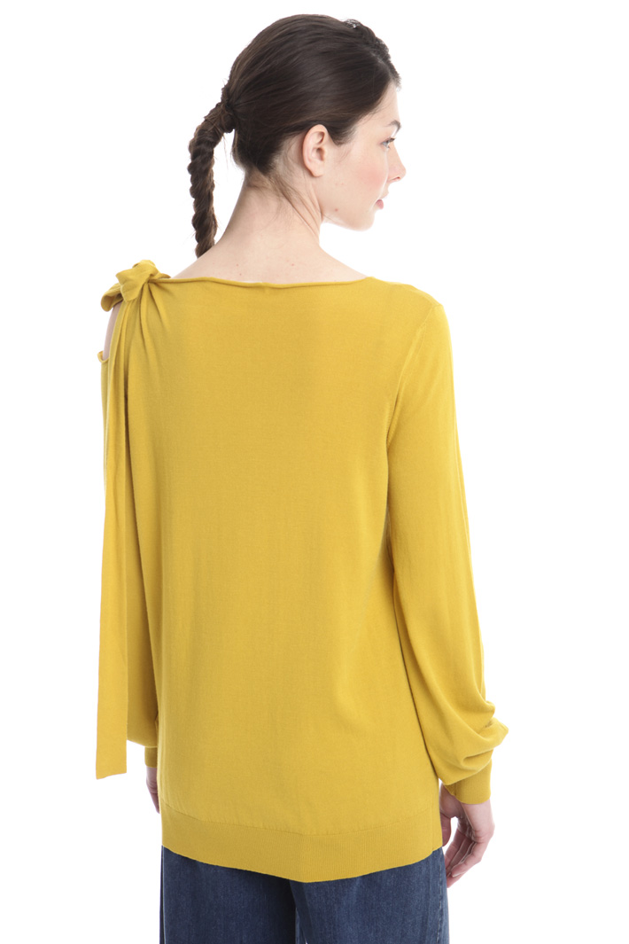 Maglia con fiocco sul lato Fashion Market Maglia con fiocco sul lato Fashion Market