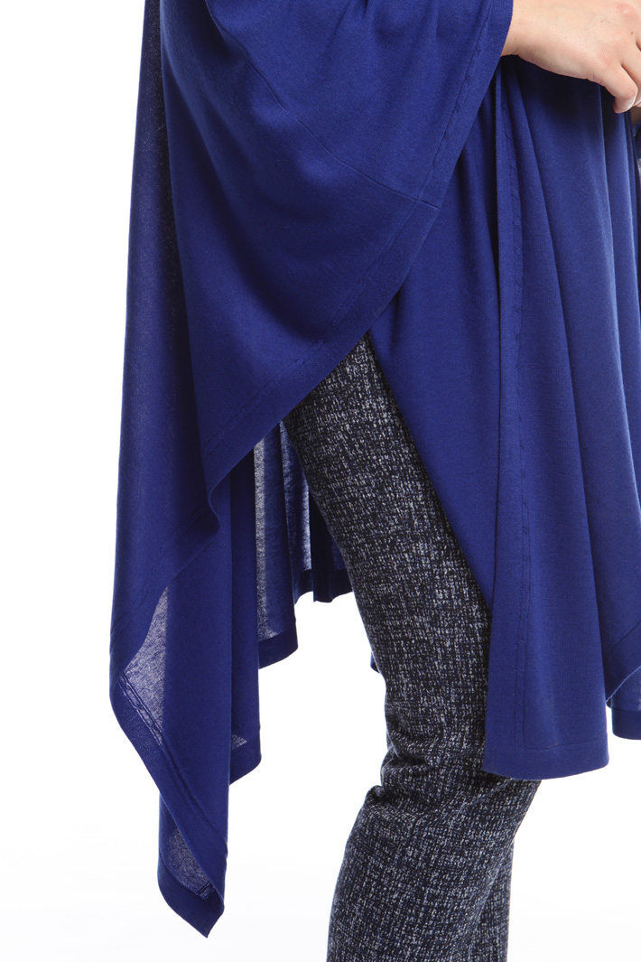 Poncho in seta misto cashmere Fashion Market Poncho in seta misto cashmere Fashion Market