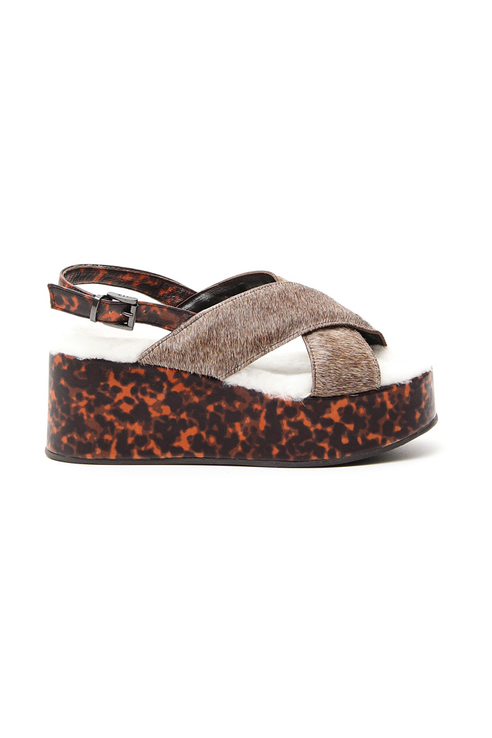 Sandalo platform in pelle Fashion Market Sandalo platform in pelle Fashion Market