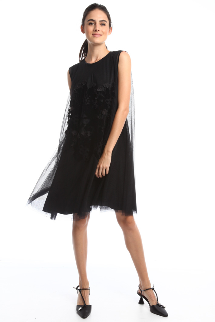 Abito in tulle flock Fashion Market Abito in tulle flock Fashion Market