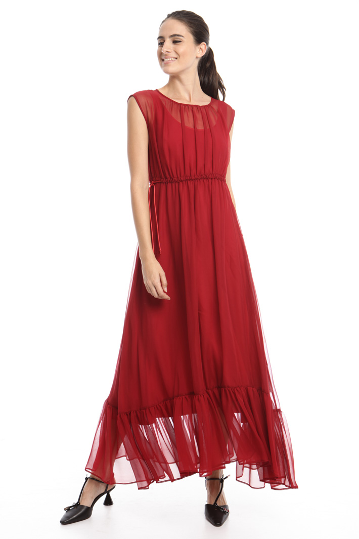Abito lungo in georgette Fashion Market Abito lungo in georgette Fashion Market
