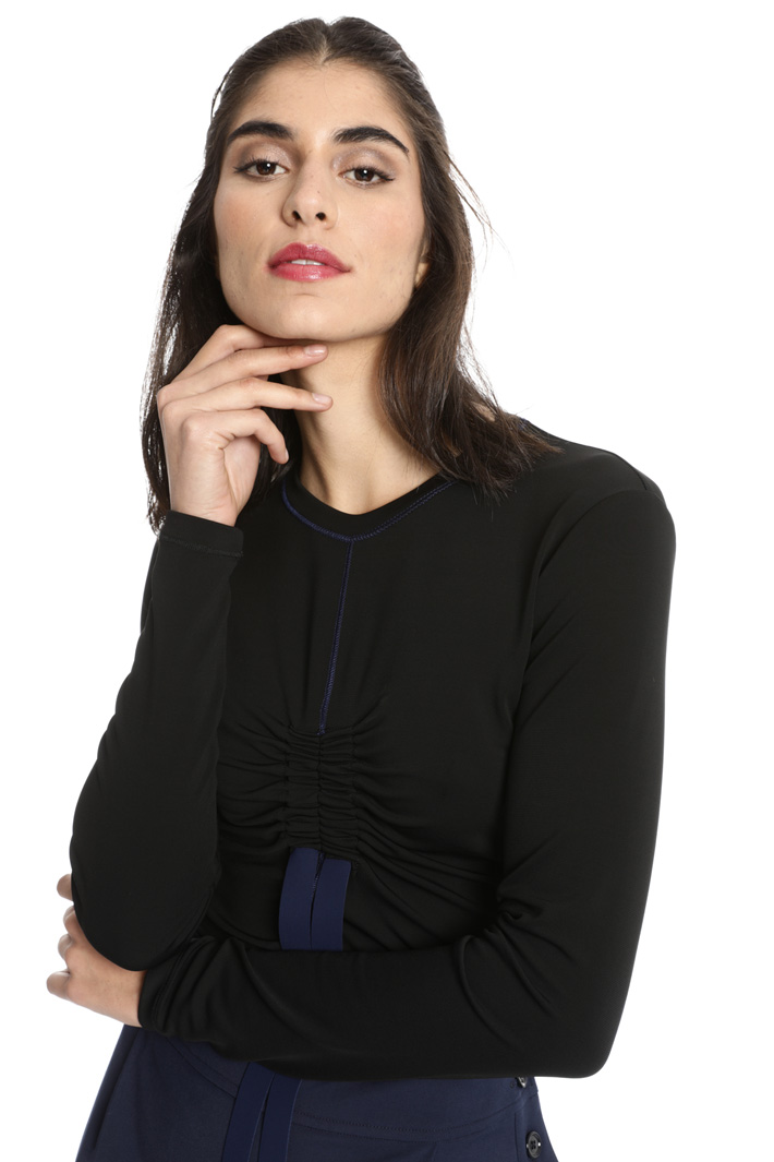 T-shirt con coulisse Fashion Market T-shirt con coulisse Fashion Market