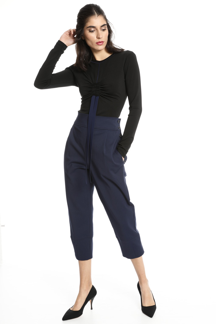 T-shirt con coulisse Fashion Market T-shirt con coulisse Fashion Market