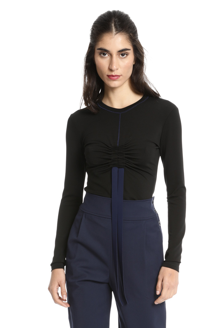 T-shirt con coulisse Fashion Market T-shirt con coulisse Fashion Market